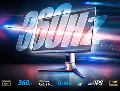 Der schnellste eSports-Gaming-Monitor der Welt