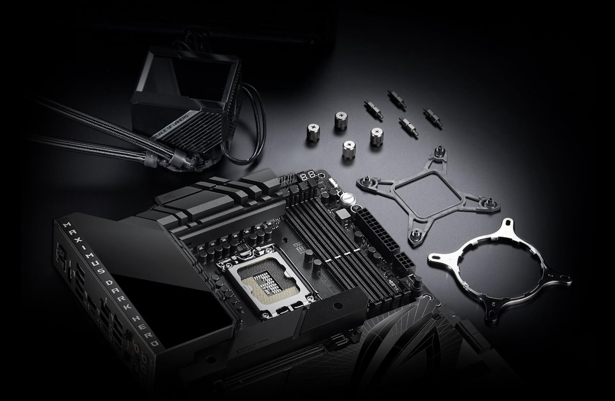 Das ROG Maximus Z790 Dark Hero ist mit allen ASUS AIO-Kühlern kompatibel.