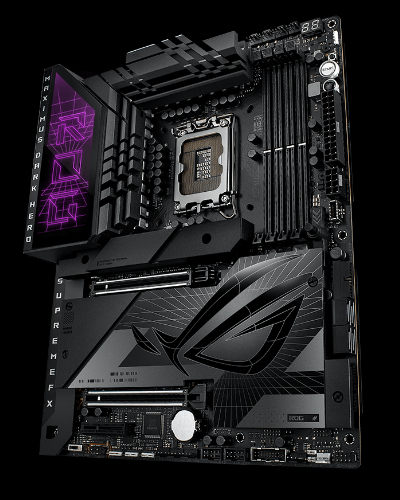 Das ROG Maximus Z790 Dark Hero verfügt über Aura Sync.