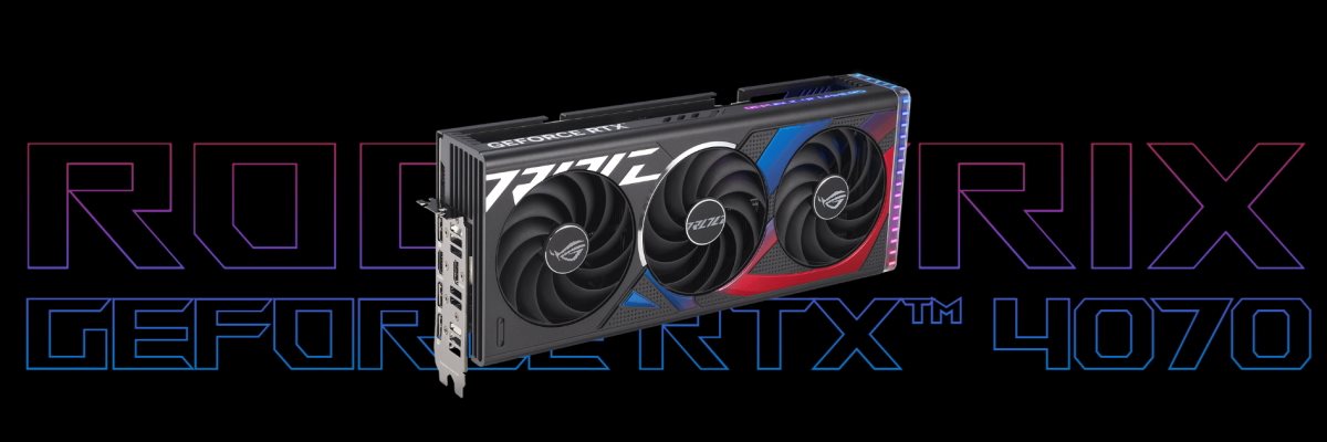 ROG Strix GeForce RTX™ 4070 12GB GDDR6X OC Edition