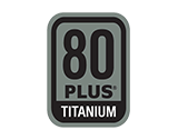 80 PLUS Titanium Zertifiziert