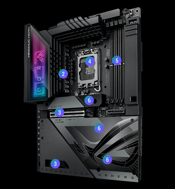 Leistungsdaten des ROG Maximus Z790 Hero BTF