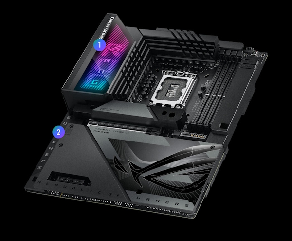 Gaming-Spezifikationen des ROG Maximus Z790 Hero BTF