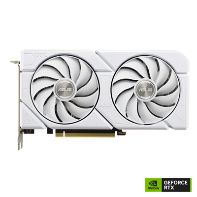 ASUS Dual GeForce RTX™ 4070 EVO White OC Edition 12GB GDDR6X